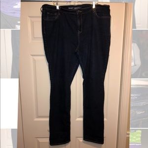 Old Navy Curvy Straight Leg Jeans Size 18 Tall